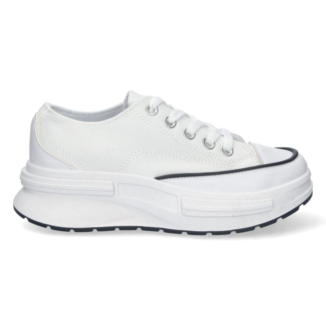 Zapatillas plataforma blancas - Imagen 3