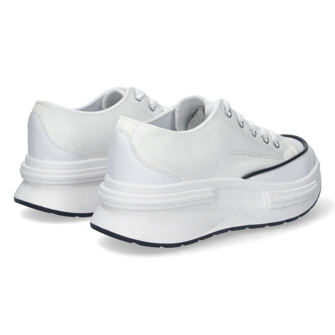 Zapatillas plataforma blancas - Imagen 5