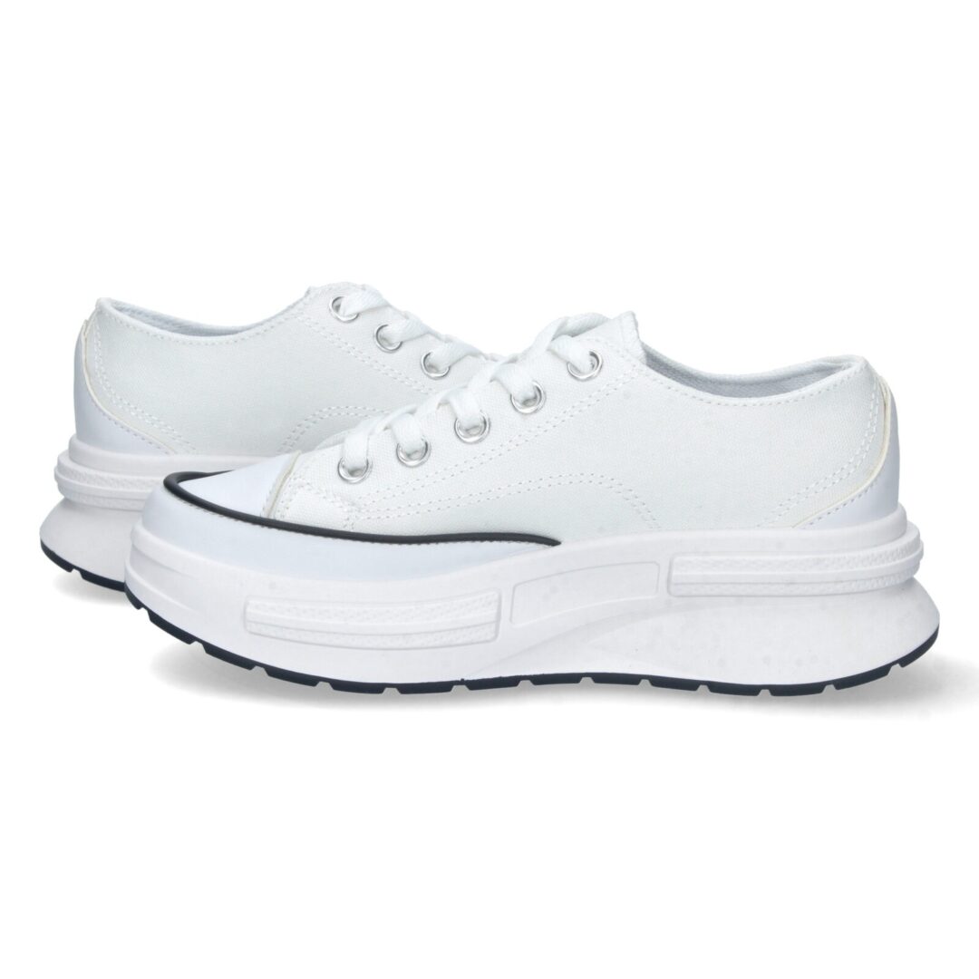 Zapatillas plataforma blancas - Imagen 6
