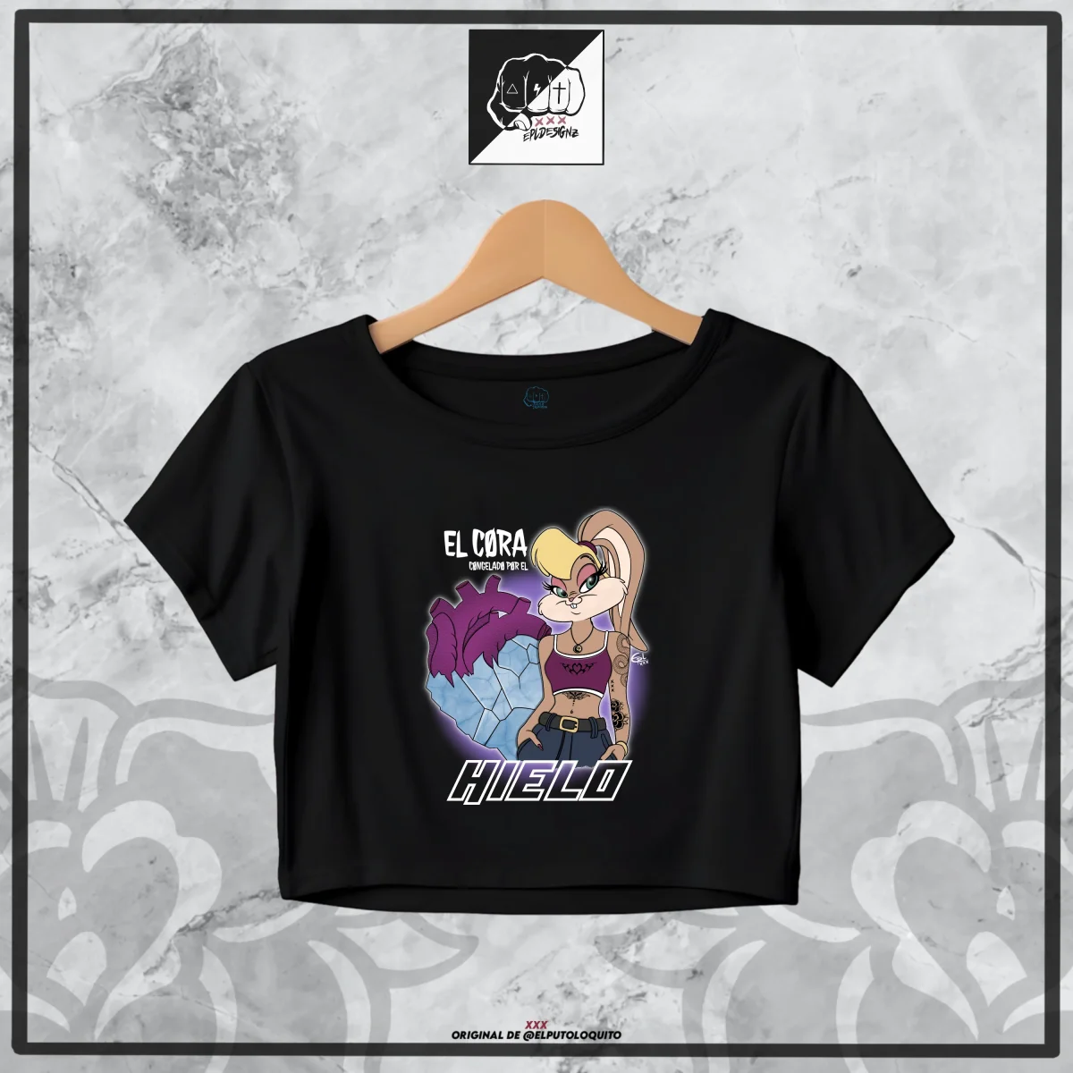 CropTop EPL "CoraCongelado" - Imagen 2