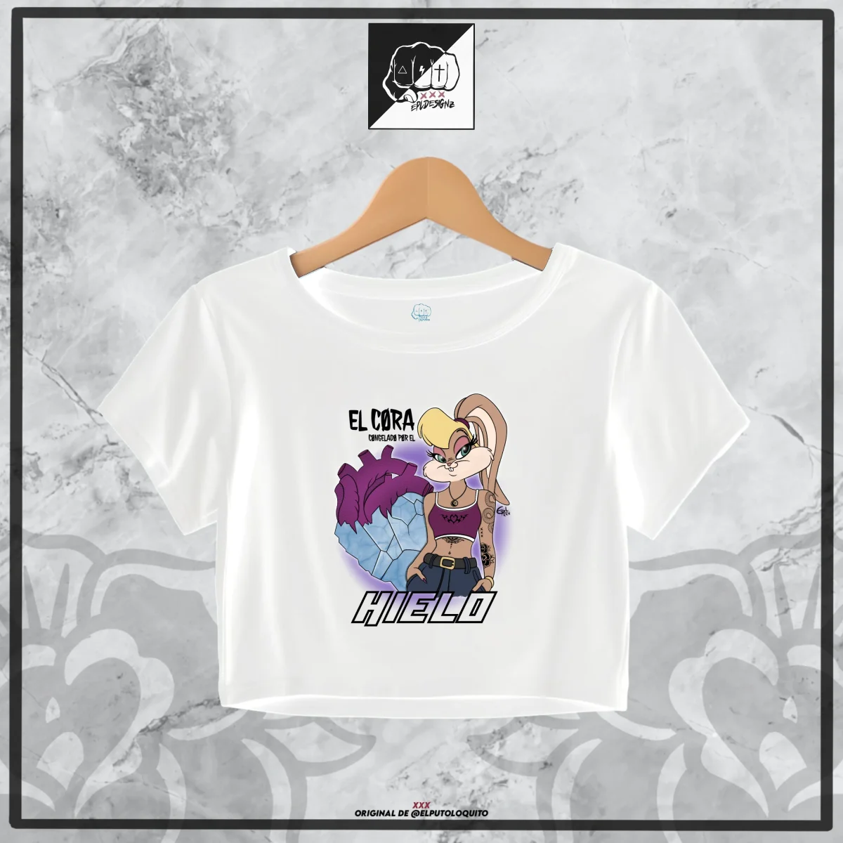 CropTop EPL "CoraCongelado" - Imagen 3