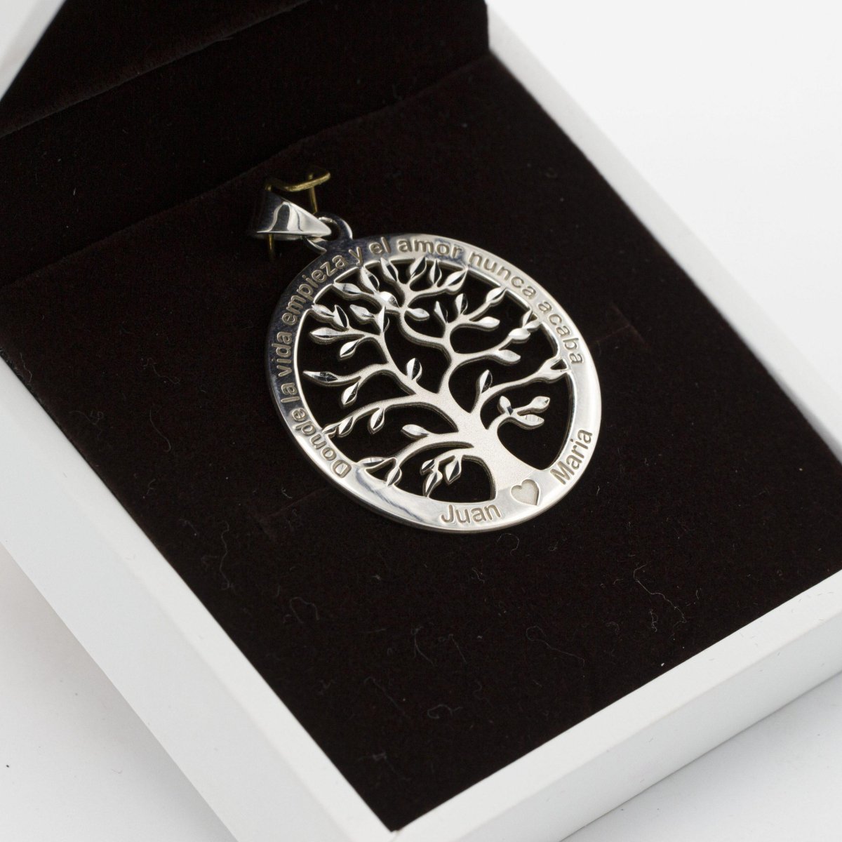 «FRUTOS» árbol de la vida con texto. Handmade - Imagen 3
