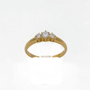 «DARSY» anillo Plata bañada
