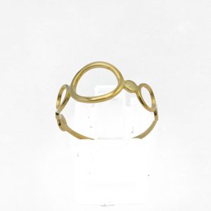 «HOOP» anillo Plata bañada