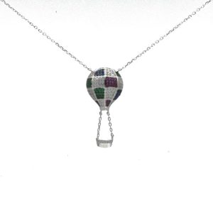 «GLOBO» collar Plata de Ley