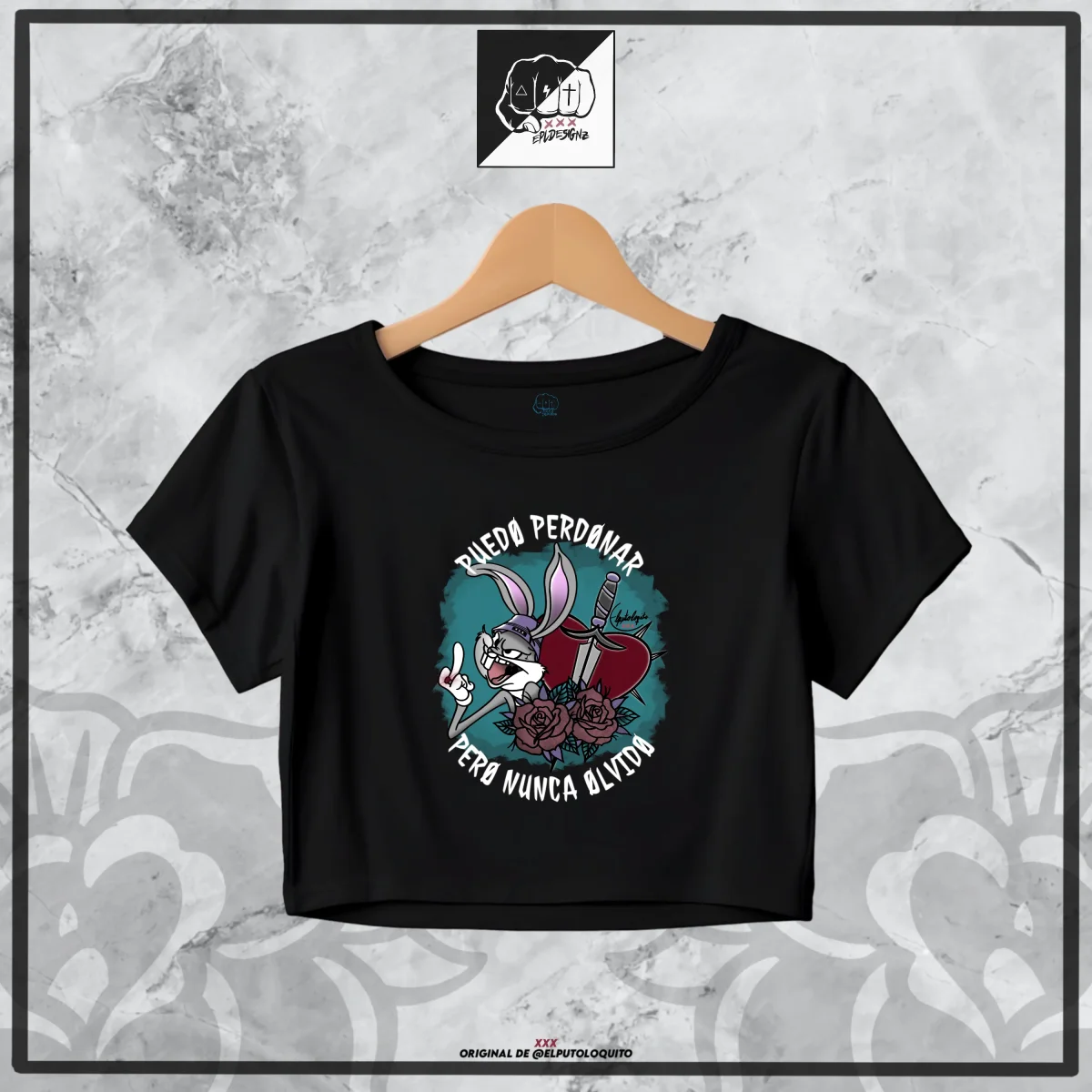 CropTop EPL "NuncaOlvido" - Imagen 2