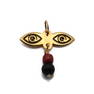 «OJO SANTA LUCÍA» colgante Oro 18K HANDMADE