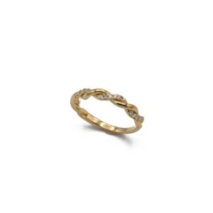 «LIANA» anillo Oro 18K Handmade