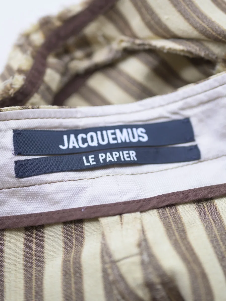 Jacquemus Le Santon shorts estampado rayas FR44 (XL) - Imagen 8