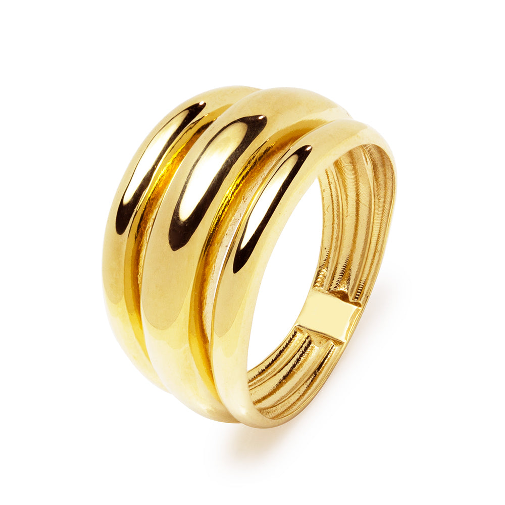 «CEREZA» anillo oro 18k - Imagen 2