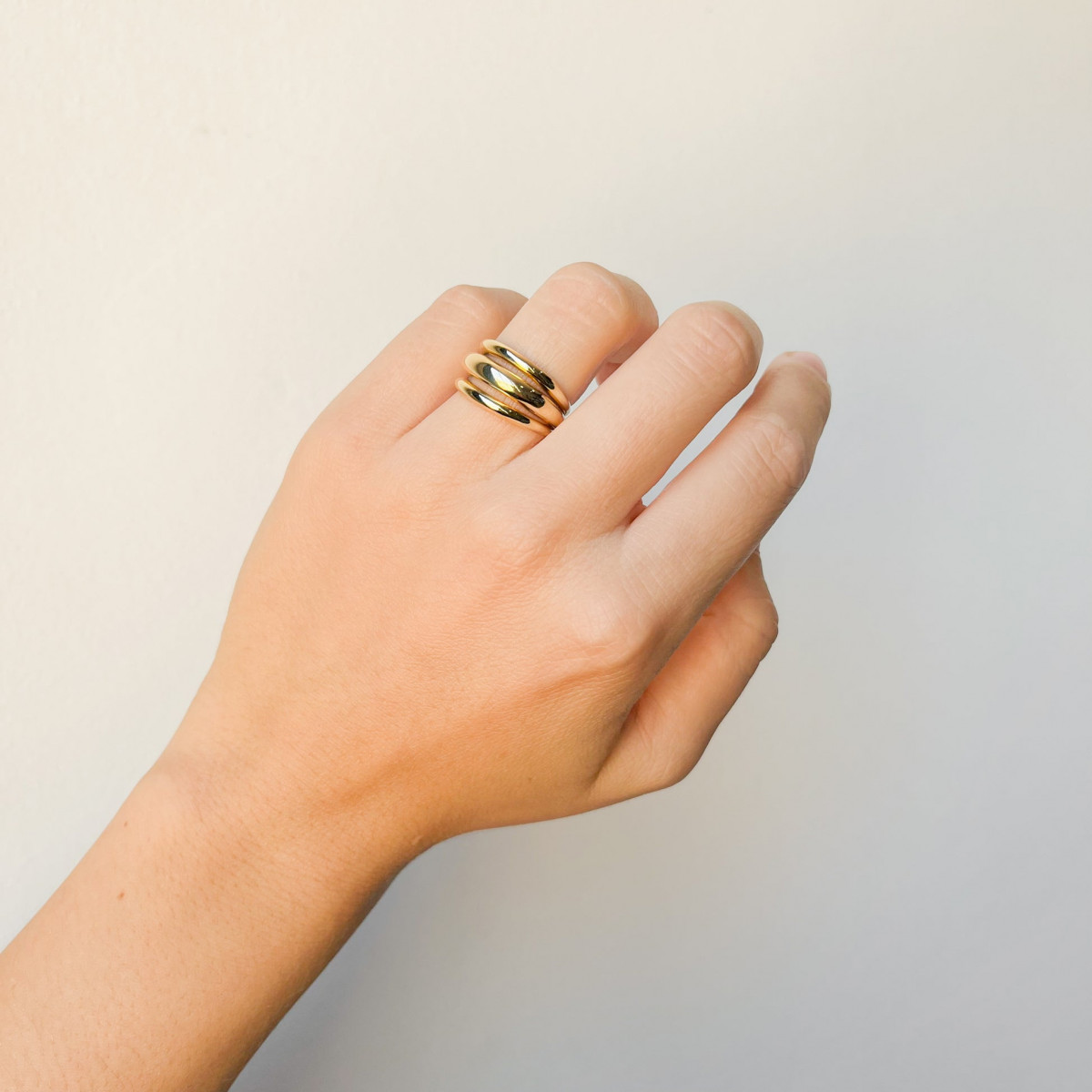 «CEREZA» anillo oro 18k - Imagen 3