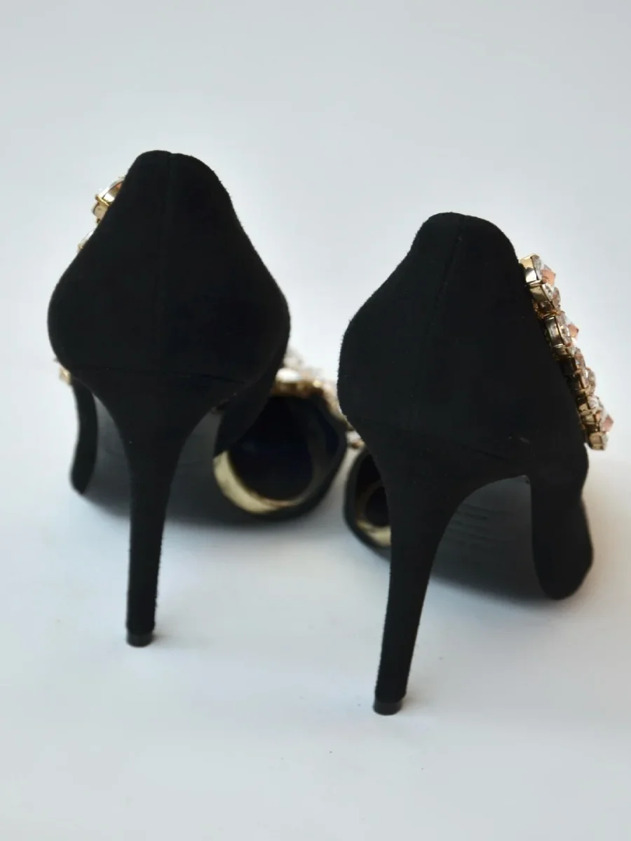 Dsquared2 zapatos de tacón pedrería Talla 38 Nuevos - Imagen 6