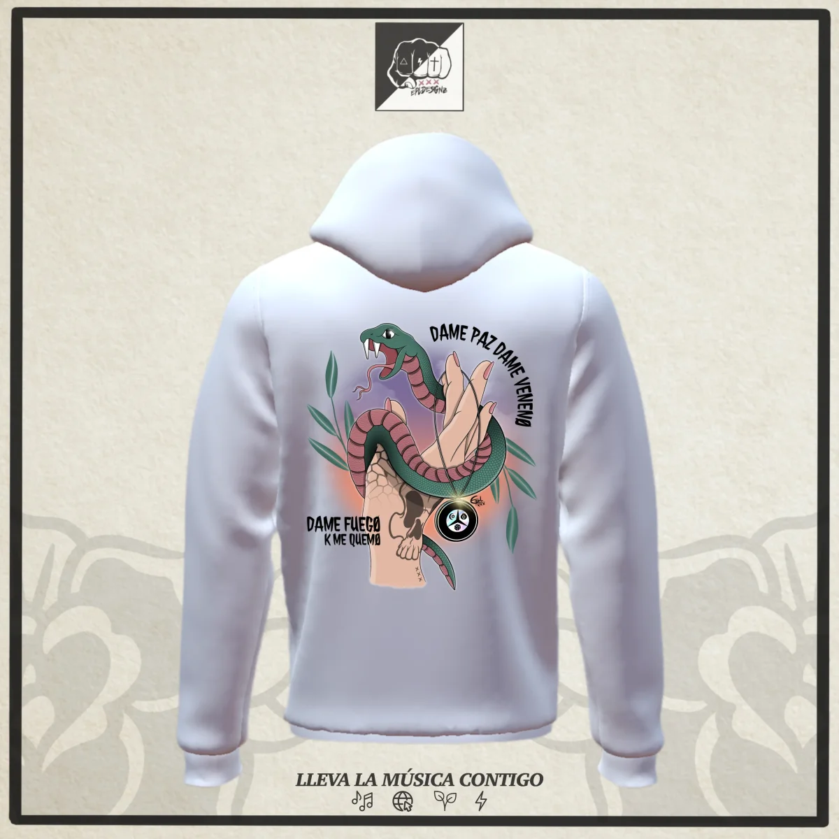 Sudadera EPL "DameFuego" - Imagen 4