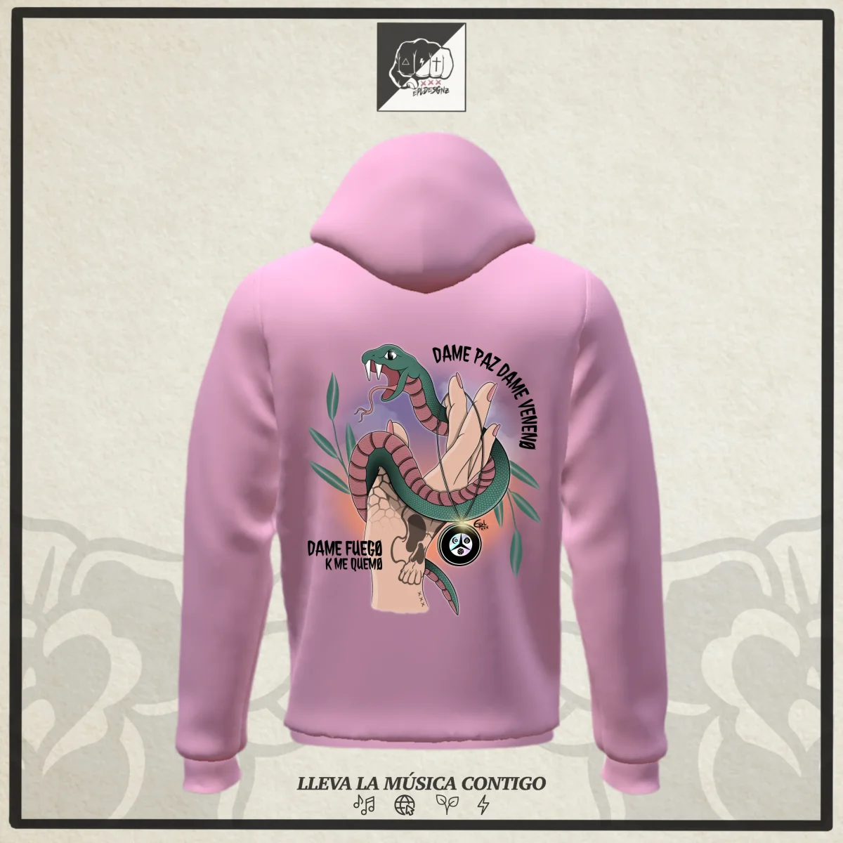 Sudadera EPL "DameFuego" - Imagen 5