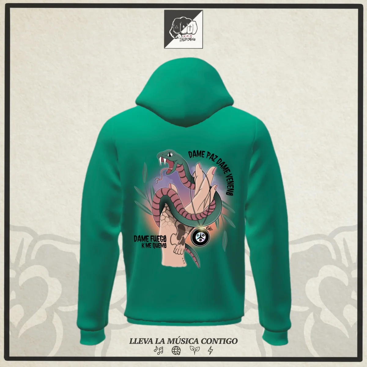Sudadera EPL "DameFuego" - Imagen 7