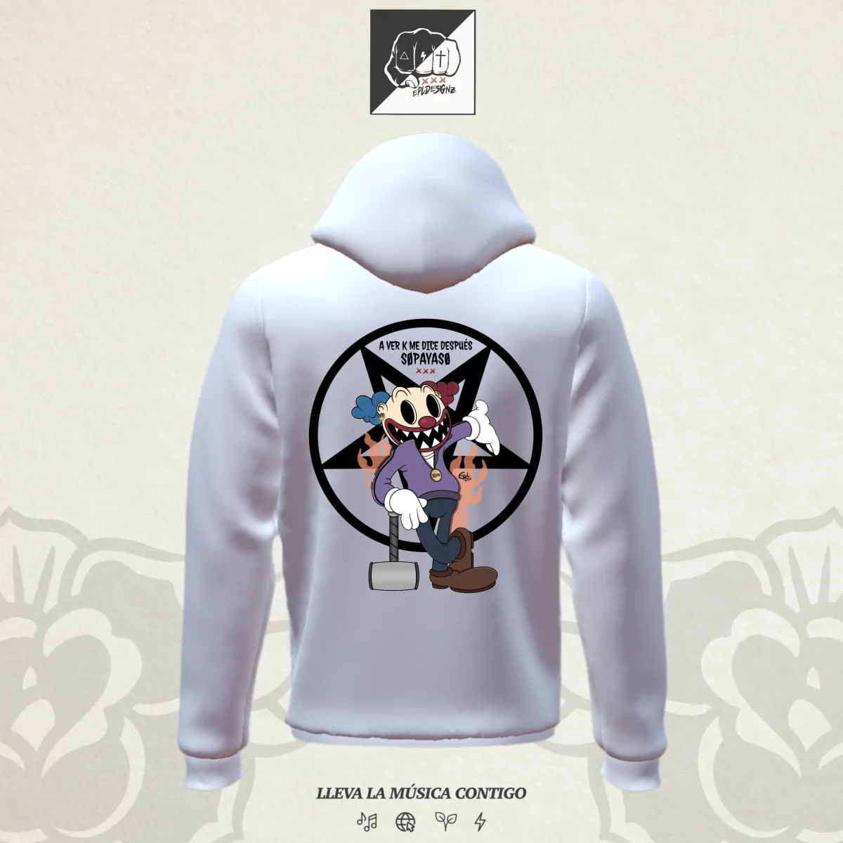 Sudadera EPL "SoPayaso" - Imagen 4