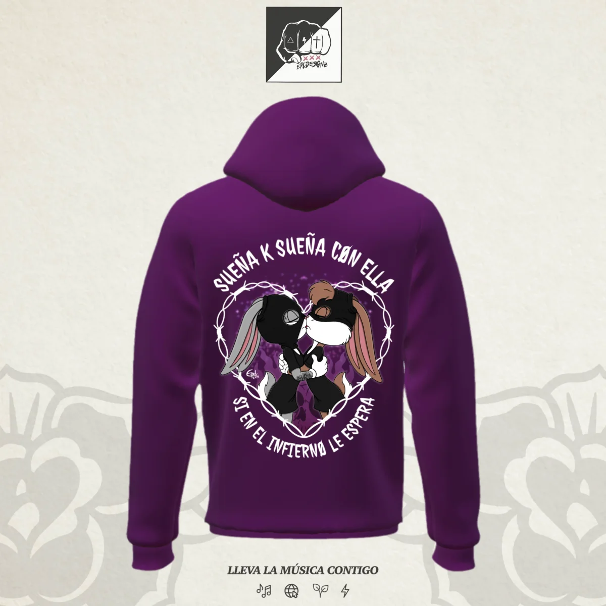 Sudadera EPL "EnElInfierno" - Imagen 6