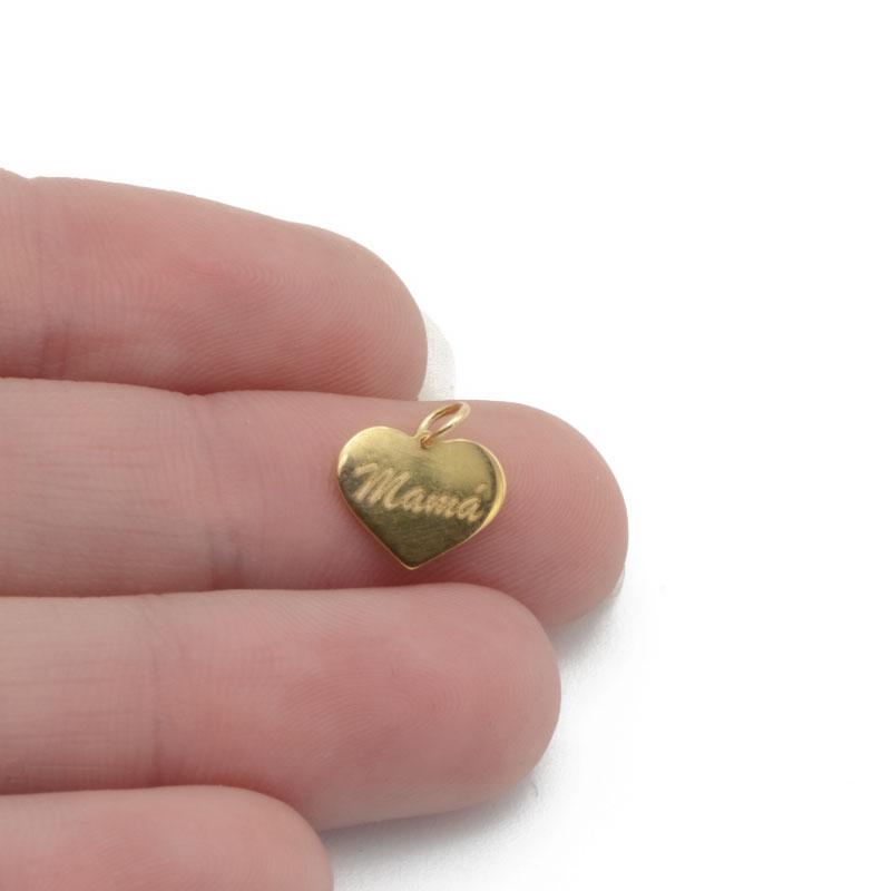 «LIL» colgante Oro 18K Handmade - Imagen 3