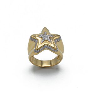 «PHOEBE» anillo estrella Handmade