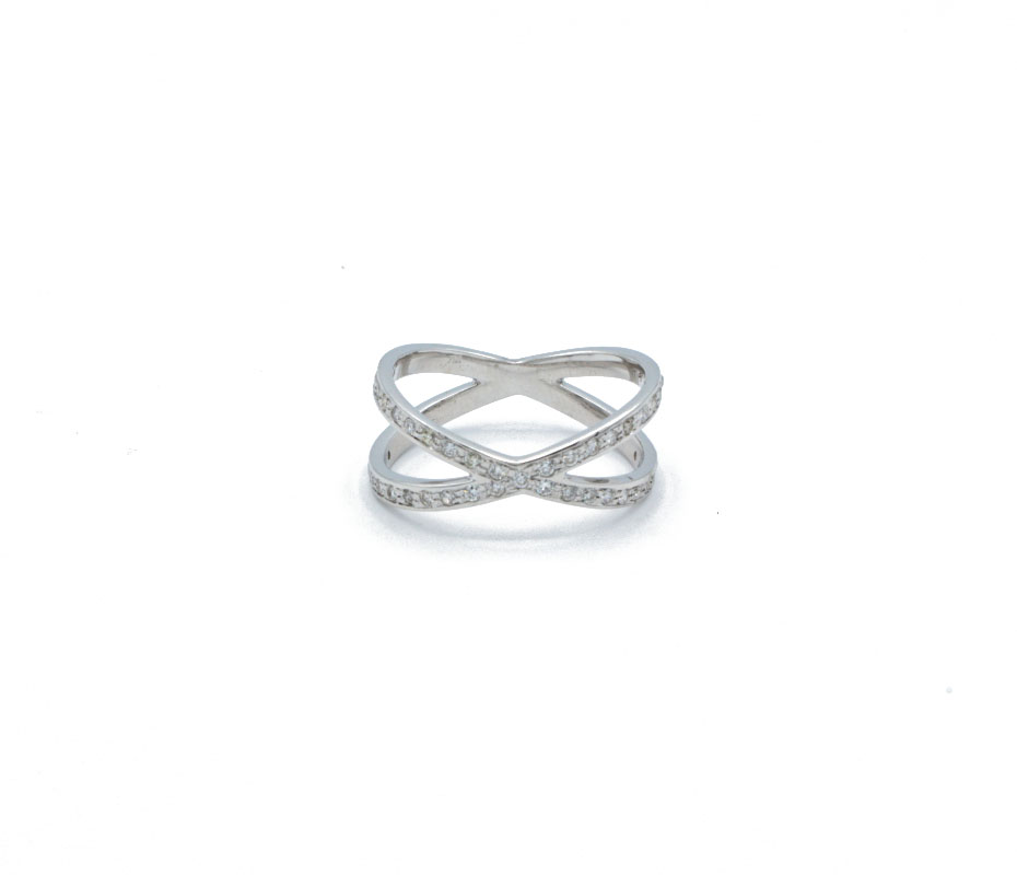 «RACHEL» anillo Oro 18K con diamantes