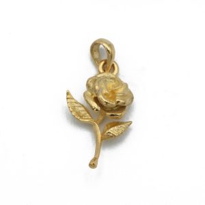 «PÉTALO» colgante Oro 18K Handmade