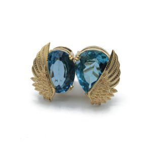 «RENACER» pendientes Oro 18K Handmade