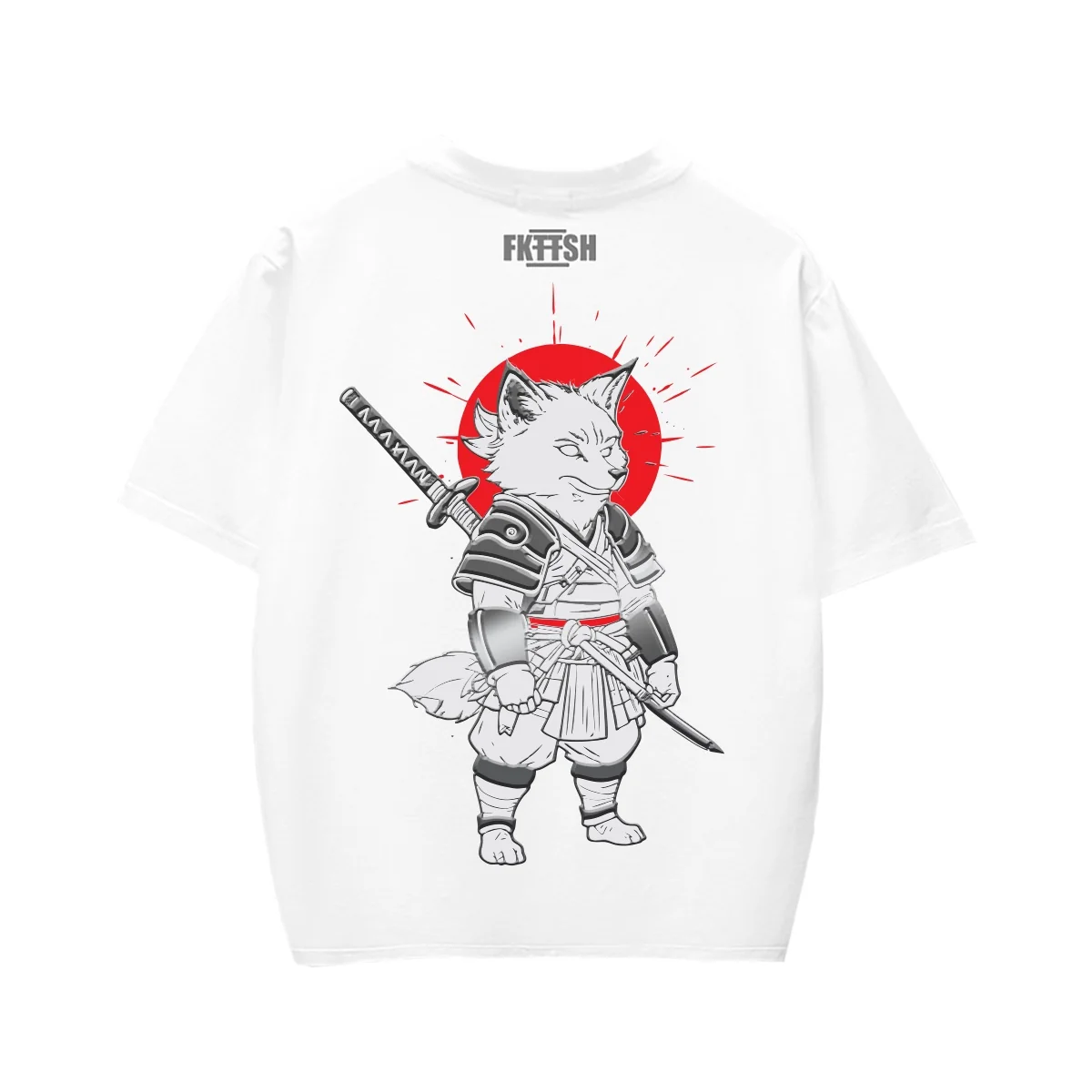 Playera Classic Oversize Kichiro El Zorro Samurai - Imagen 5