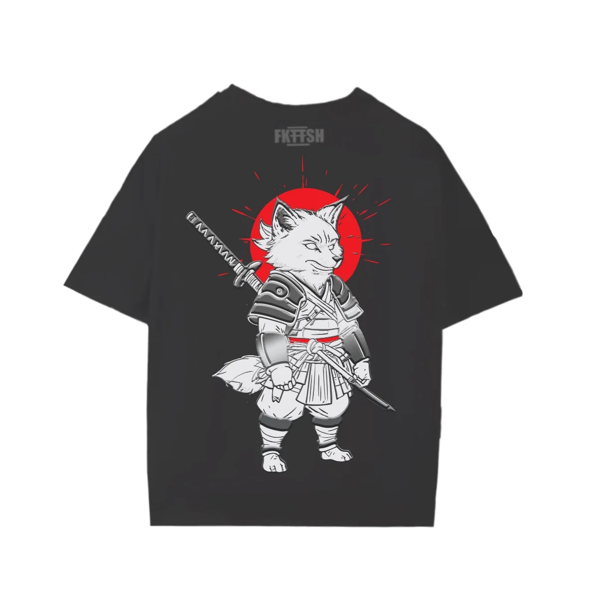 Playera Classic Oversize Kichiro El Zorro Samurai - Imagen 7