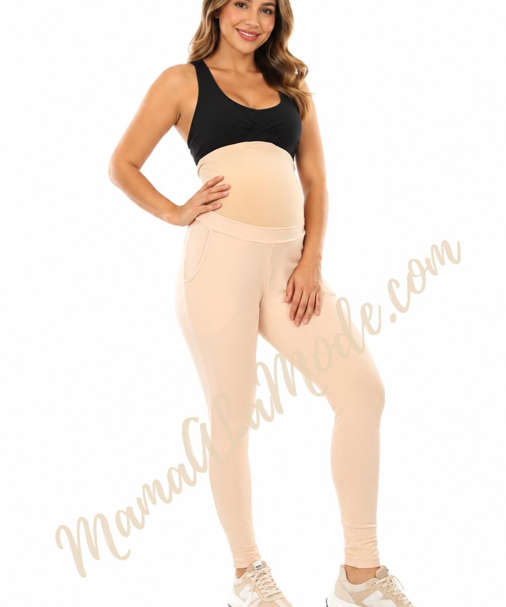 Joggers Materno Deportivo Algodón French Terry - Imagen 3