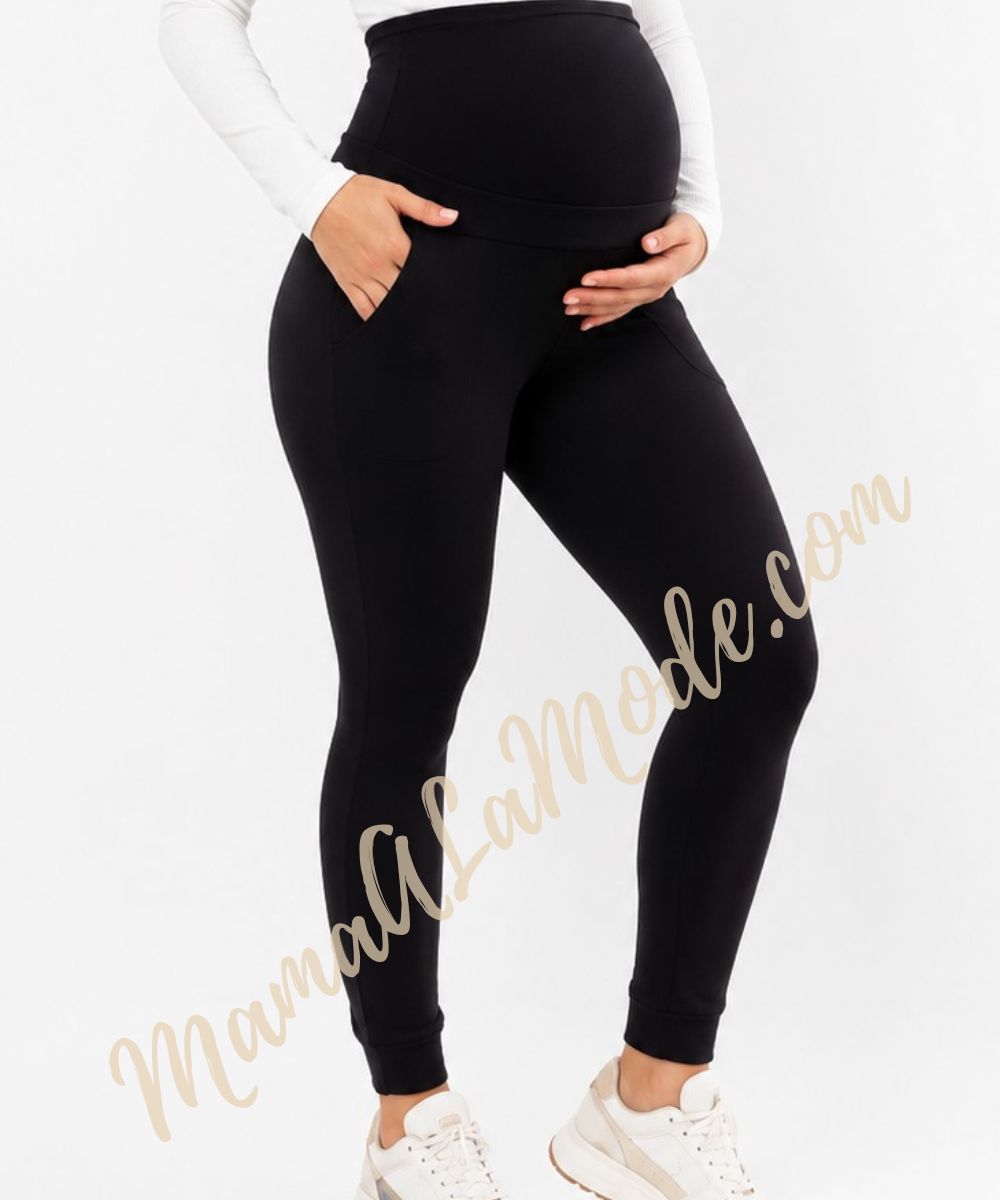 Joggers Materno Deportivo Algodón French Terry - Imagen 2