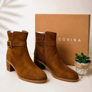 Botín Camel Corina de mujer M6830