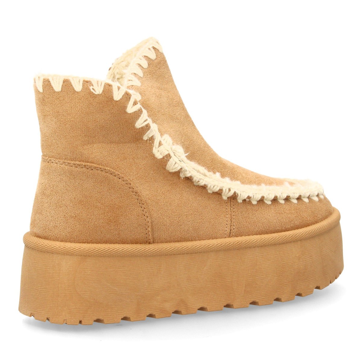 Botín australiano beige suela gruesa - Imagen 5