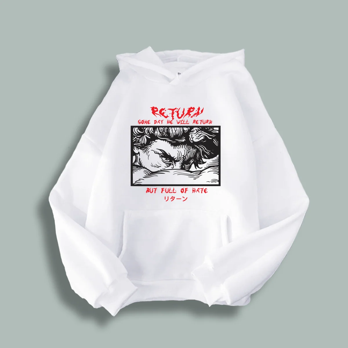 Sudadera Oversize LUCIFER - Imagen 2