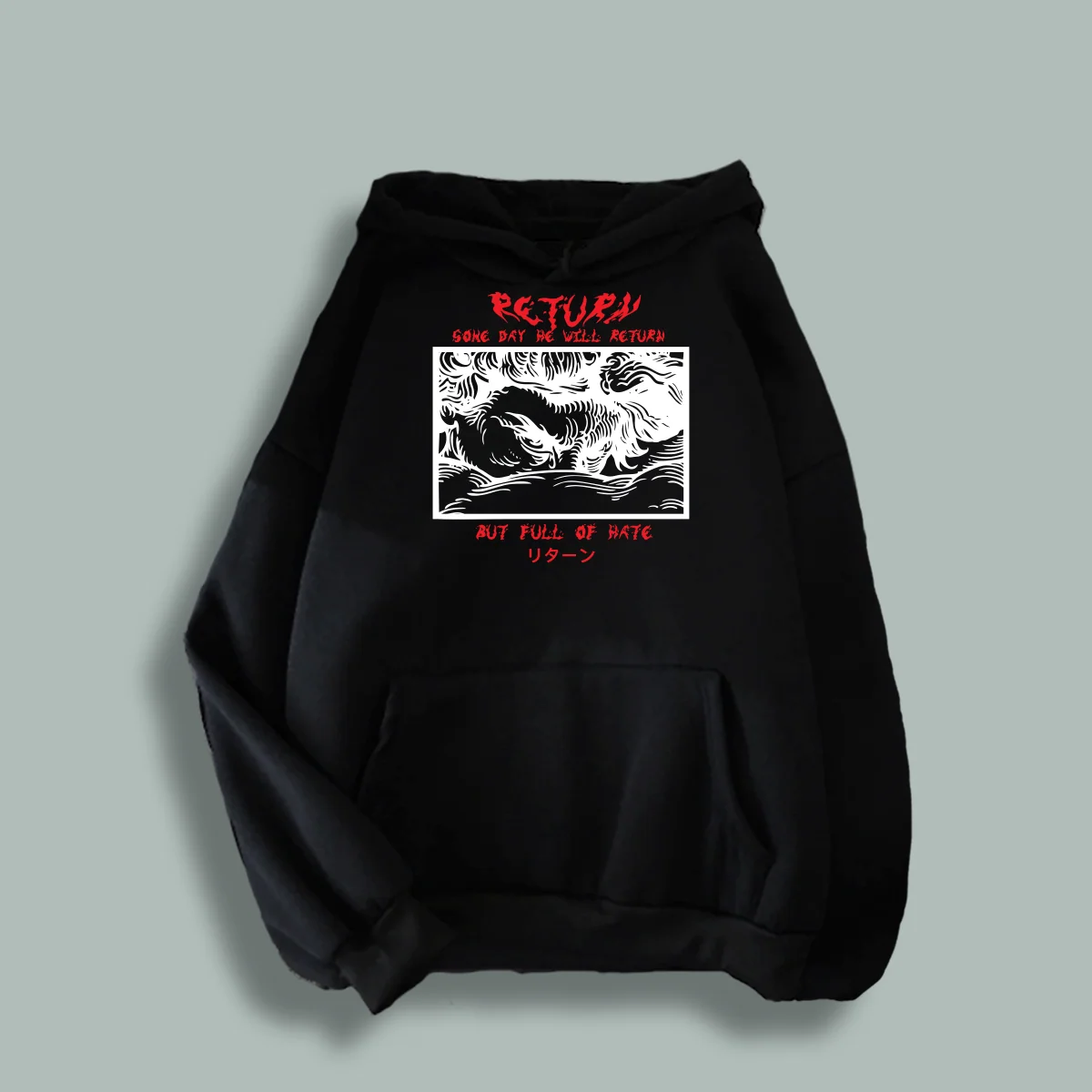 Sudadera Oversize LUCIFER - Imagen 4