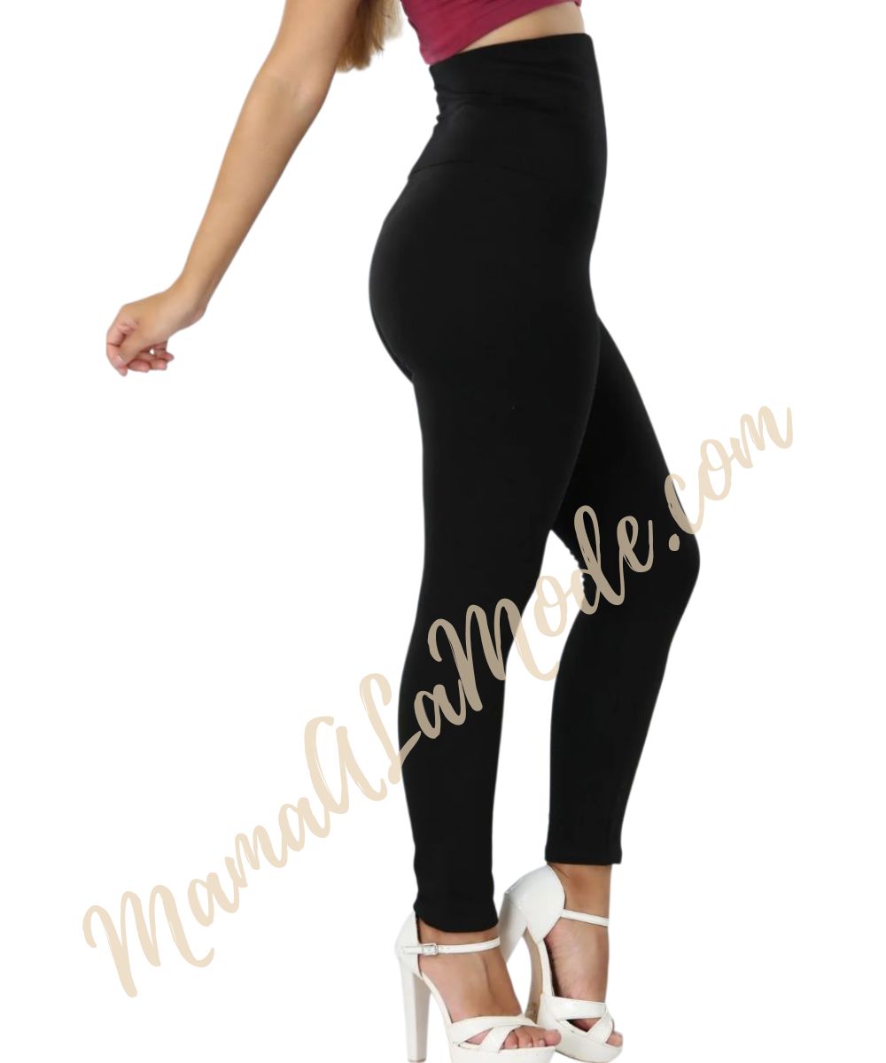 Leggings Postparto Loren Negro - Imagen 2