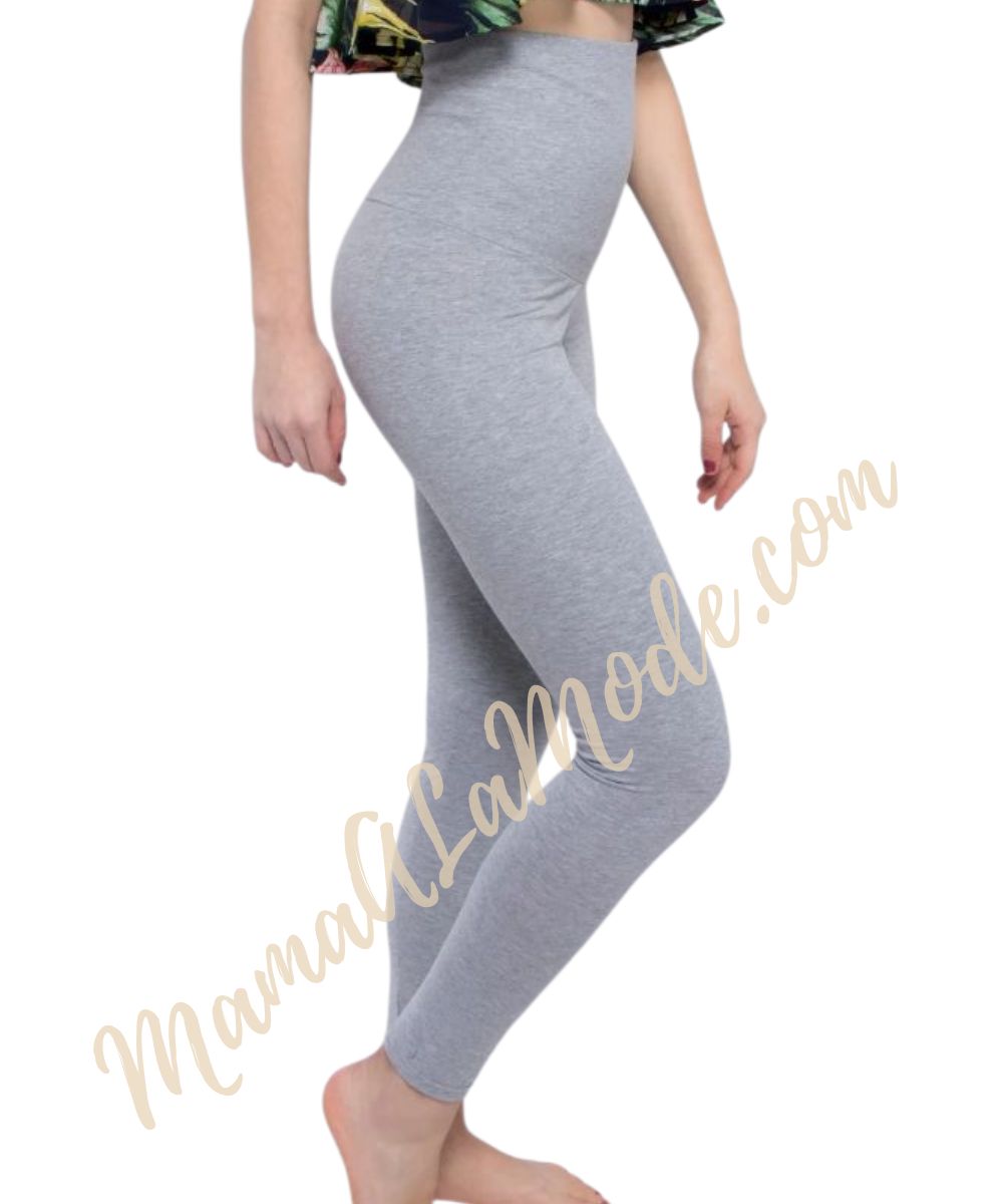 Leggings Postparto Loren Plomo - Imagen 3