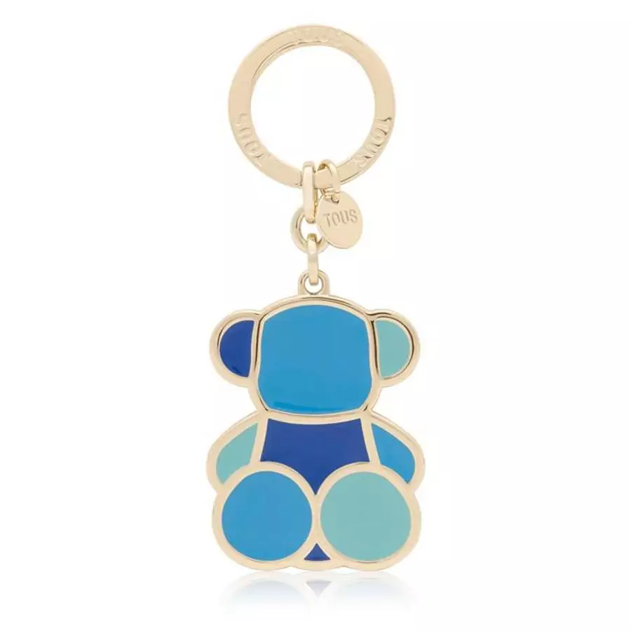 Llavero Tous Bear Faceted Azul