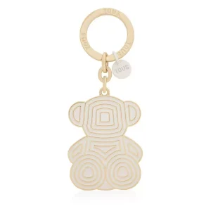 Llavero Tous Bold Bear Lines Beige