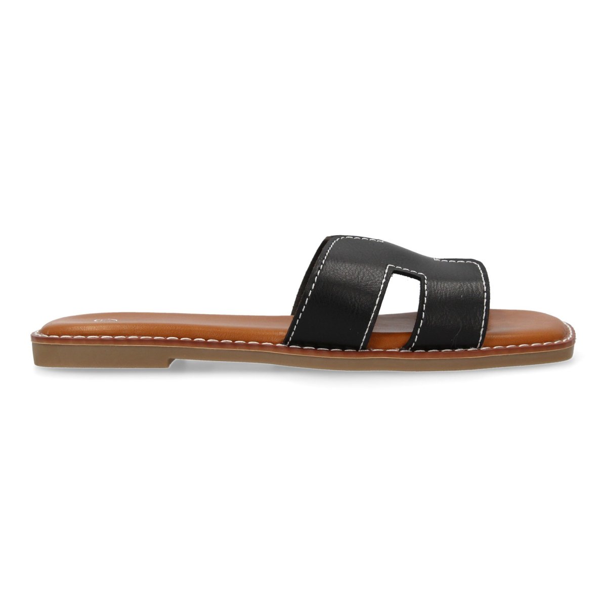 Sandalias planas negro - Imagen 6