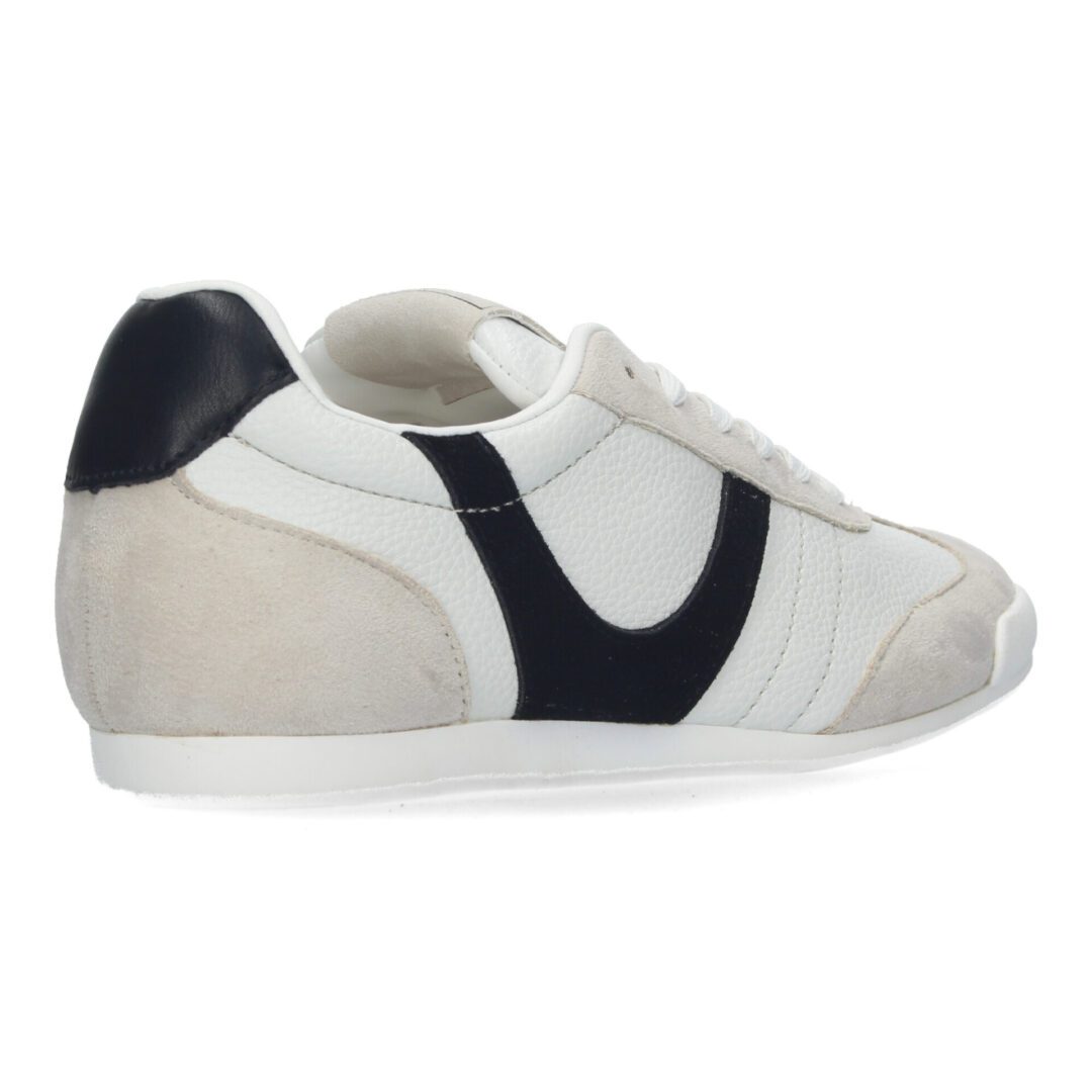 Zapatillas deportivas blancas rayas negras - Imagen 5