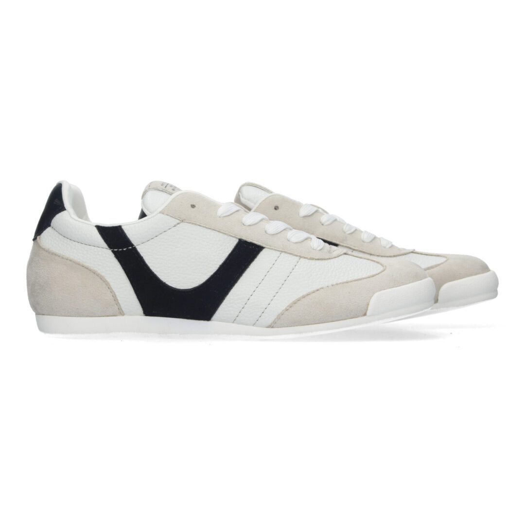 Zapatillas deportivas blancas rayas negras - Imagen 6