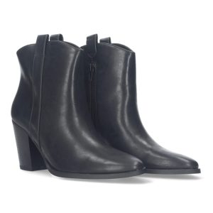 Botas negras tacón alto mujer