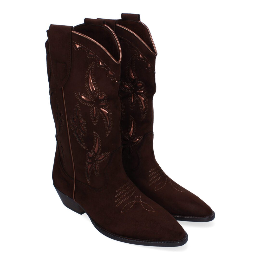 Botas Cowboy marrones Corina