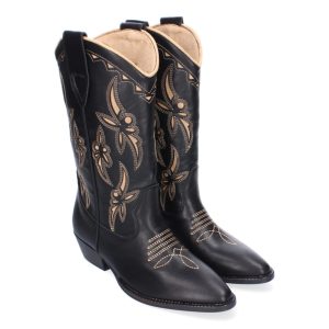 Botas Cowboy negras Corina