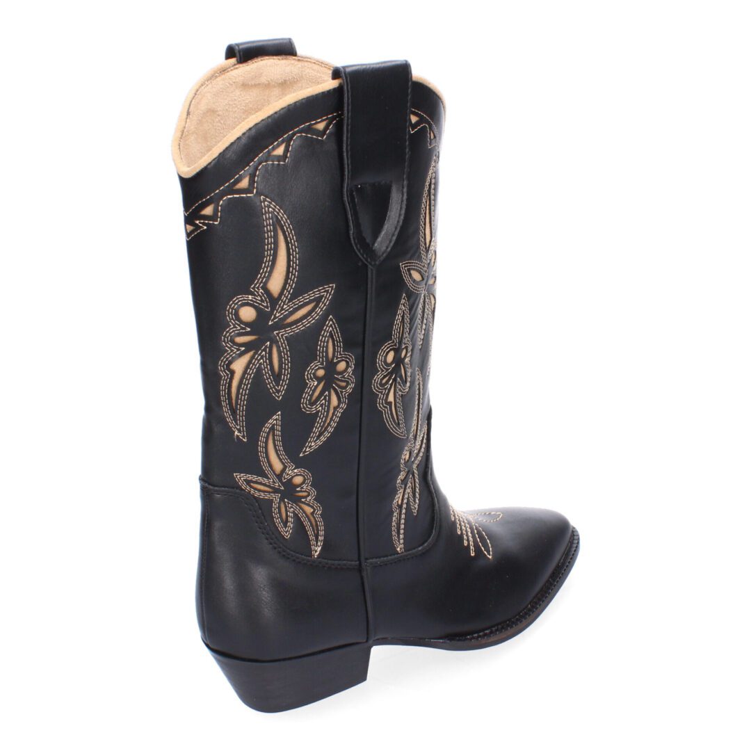 Botas Cowboy negras Corina - Imagen 4