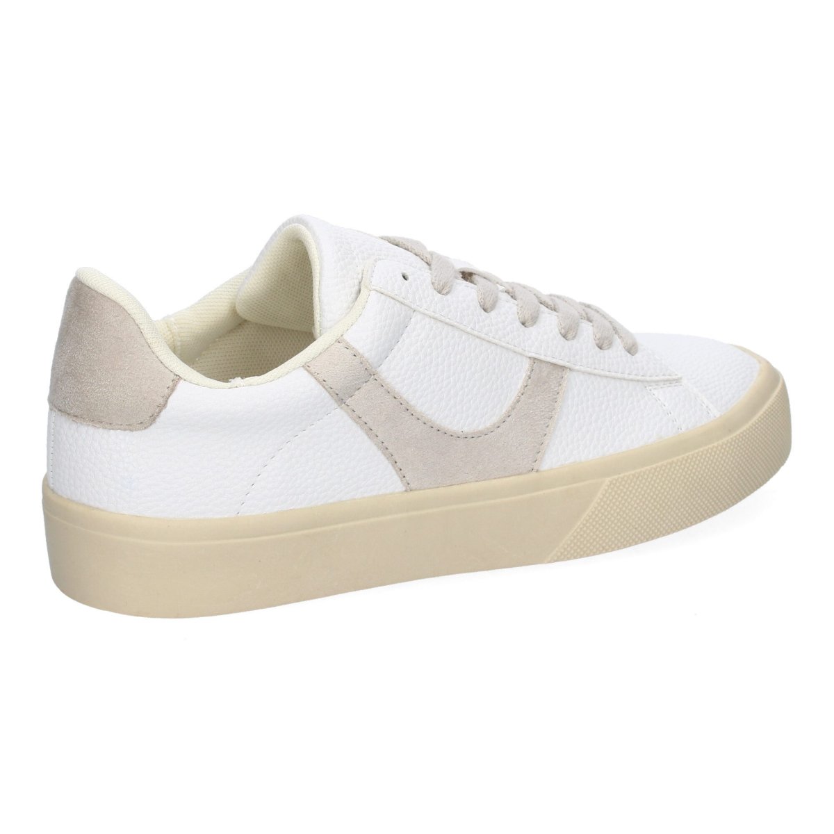 Zapatilla Deportiva Casual Beige Texturizada - Imagen 5