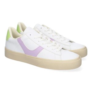 Zapatillas deportivas casuales lila suela abultada
