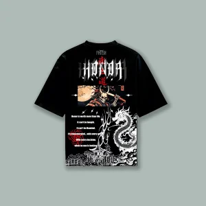 Playera Meiyo Demon Skull Samurai  Moda Urabana