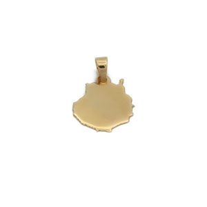 «LA ISLETA» colgante Oro 18K hecho artesanalmente