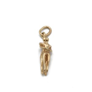«ABRAZA2» colgante Oro 18K artesanal